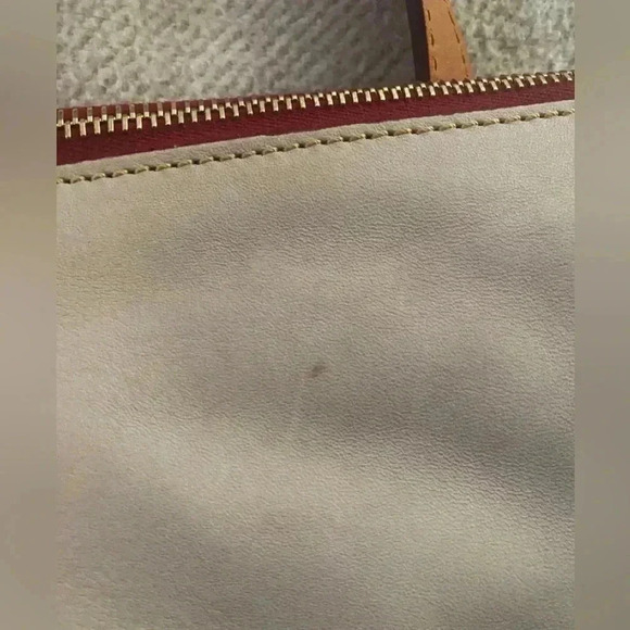 Dooney and Bourne Grey Florentine Large Satchel - Picture 5 of 13